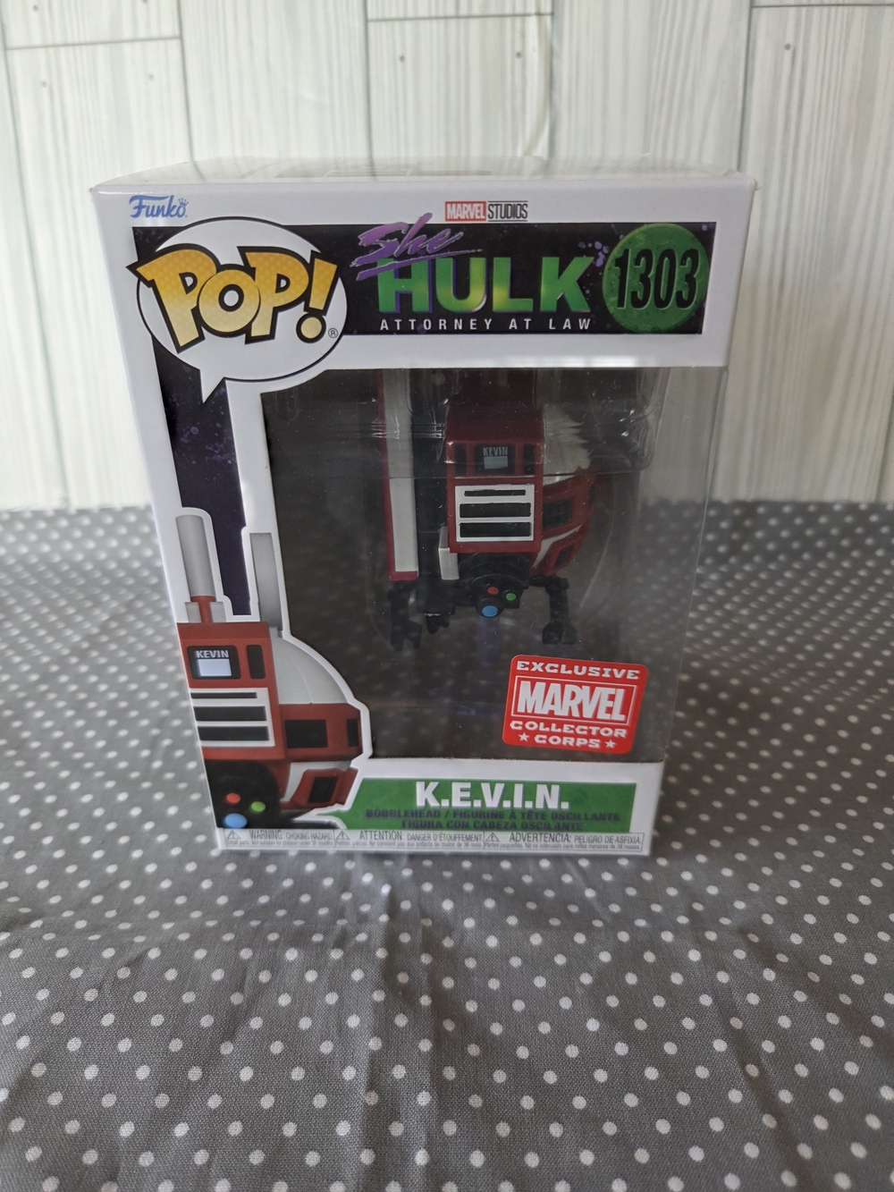 Funko Marvel She-Hulk K.E.V.I.N. #1303 - Red Collectible Figure